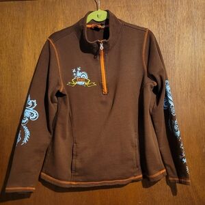 Cruel Girl Brown/Blue Sweatshirt